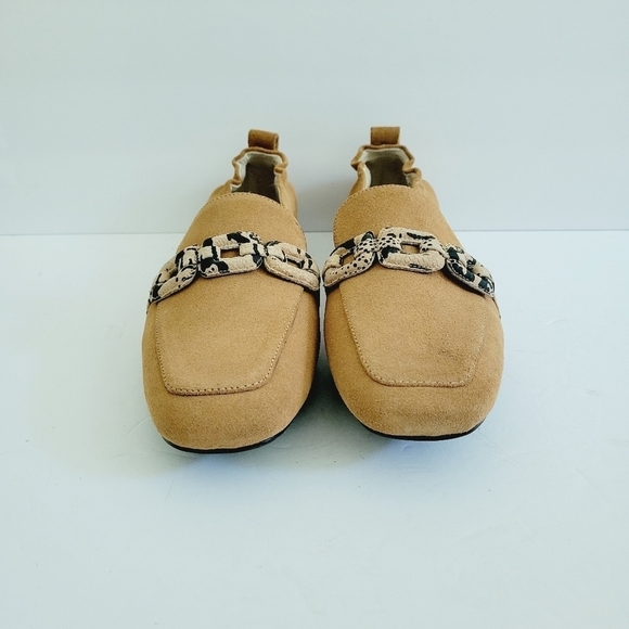 NEW Sanctuary Brown Slip On Suede Loafers Acorn Size 9.5 US - Picture 3 of 8